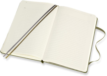 картинка Записная книжка Moleskine Passion Traveller's Journal, Large (13х21см), зеленая от магазина Молескинов