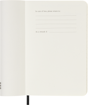 картинка Ежедневник Moleskine Classic Soft (мягкая обложка), 2025, Pocket (9x14 см), черный от магазина Молескинов