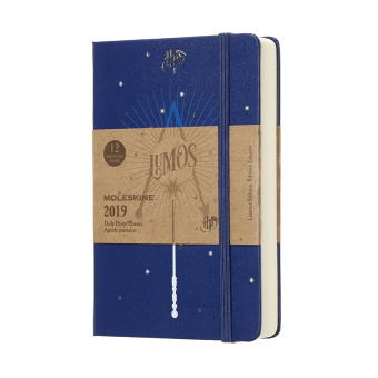 картинка Ежедневник Moleskine Harry Potter (2019), Pocket (9x14 см), синий от магазина Молескинов