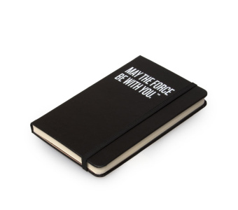 картинка Записная книжка Moleskine Star Wars (нелинованная), Pocket (9х14 см), черный от магазина Молескинов