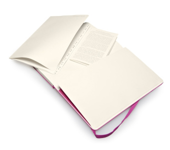 картинка Еженедельник Moleskine Classic (гориз. 2014), Large (13х21см), розовый от магазина Молескинов