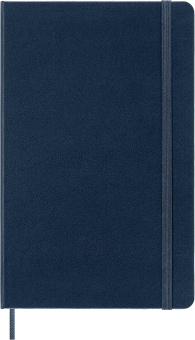 картинка Записная книжка Moleskine Smart (в линейку), Large (13x21 см), синяя от магазина Молескинов