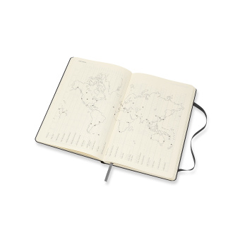 картинка Еженедельник Moleskine Classic (2021), Large (13x21 см), черный от магазина Молескинов