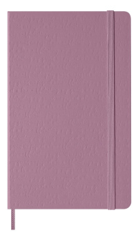 картинка Записная книжка Moleskine Classic с цветным узором (нелинованный), Large (13х21см), розовый от магазина Молескинов