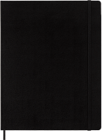 Записная книжка Moleskine Classic (в линейку), XXL/A4 (22х28см), твердая обложка, черная