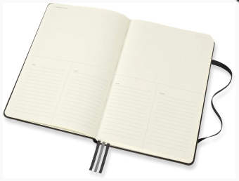 картинка Записная книжка Moleskine PRO PROJECT PLANNER,  XLarge (19х25см), твердая обложка, в линейку, черный от магазина Молескинов