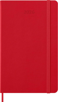 картинка Ежедневник Moleskine Classic 2026, Large (13x21 см), красный от магазина Молескинов
