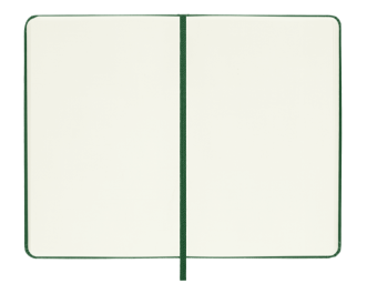 картинка Записная книжка Moleskine Classic (нелинованная), Pocket (9x14см), зеленая от магазина Молескинов