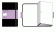 картинка Папка-блокнот Moleskine Memo Pockets, Large (13x21см), черная от магазина Молескинов