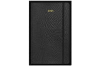 Еженедельник Moleskine PRECIOUS & ETHICAL 2024, Large (13x21 см), черный, в упаковке