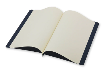 картинка Набор почтовый Moleskine Large (11,5х17,5см), 'Note Card', темно-синий от магазина Молескинов