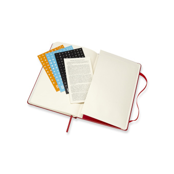 картинка Еженедельник Moleskine Classic (2019-2020), Large (13x21 см), красный от магазина Молескинов