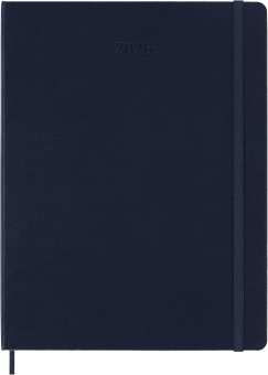картинка Еженедельник Moleskine Classic 2026, XLarge (19x25 см), синий от магазина Молескинов