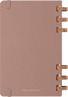 картинка Еженедельник Moleskine Spiral 2026, Large (13x21 см), миндаль от магазина Молескинов