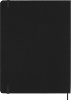 картинка Еженедельник 18 месяцев Moleskine Classic 2025 - 2026, XLarge (19x25 см), твердая обложка, черный от магазина Молескинов
