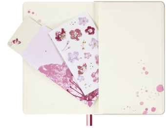 картинка Еженедельник на 18 месяцев   Moleskine Limited Edition  Sakura Planner 2026-2027, Large  (13x21)   (без подарочной упаковки) от магазина Молескинов