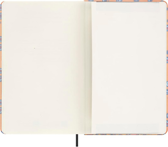 картинка Еженедельник недатированный Moleskine Limited Edition Silk, в линейку, Large (13х21см), оранжевый от магазина Молескинов