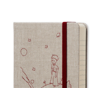 картинка Ежедневник Moleskine Le Petit Prince (2016), Pocket (9x14см), серый от магазина Молескинов