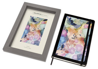 картинка Записная книжка Moleskine Studio Collection (в линейку), YELLENA JAMES, Large (13х21см), черная от магазина Молескинов
