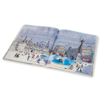 картинка Книга Moleskine,"Я Лондон", (21х25см), белая, в мягкой обложке от магазина Молескинов