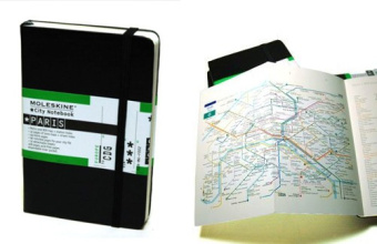 картинка Записная книжка Moleskine City Notebook Moscow (Москва), Pocket (9х14см), черная от магазина Молескинов
