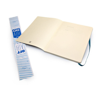 картинка Записная книжка Moleskine Classic Soft (нелинованная), XLarge (19х25 см), бирюзовый от магазина Молескинов