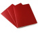 картинка Записная книжка Moleskine Cahier (в клетку, 3 шт.), XLarge (19х25см), красная от магазина Молескинов