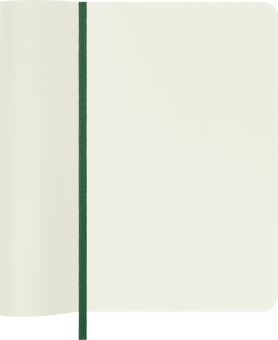картинка Записная книжка Moleskine Classic (нелинованная), Pocket (9х14см), мягкая обложка, зеленая от магазина Молескинов