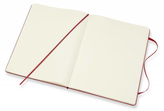 картинка Записная книжка Moleskine Classic (нелинованная), XLarge (19х25 см), красная, без пленки, b2b от магазина Молескинов