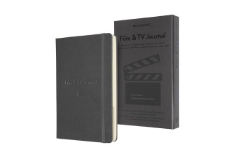 картинка Записная книжка Moleskine  Passion Film Journal Large (13х21см), черная от магазина Молескинов