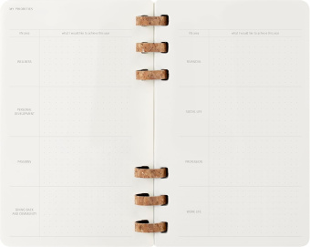 картинка Еженедельник Moleskine Spiral Soft (в мягкой обложке) 2026, Large (13x21 см), черный от магазина Молескинов