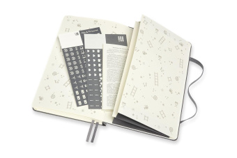 картинка Записная книжка Moleskine  Passion Film Journal Large (13х21см), черная от магазина Молескинов