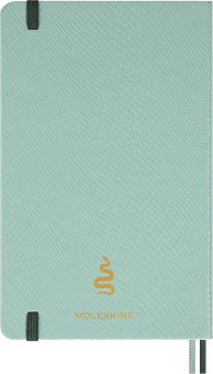 картинка Записная книжка Moleskine Limited Edition Vegea Snake Mamba, Large (13x21см), в мягкой обложке, в линейку, в подарочной упаковке от магазина Молескинов