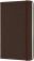 картинка Записная книжка Moleskine Voyageur, Large (11.8 x 18.2см), темно-коричневая от магазина Молескинов