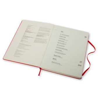 картинка Книга Moleskine,"Рука графического дизайнера", (21х30см), красная, в твердой обложке от магазина Молескинов