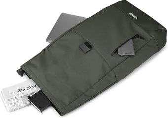 картинка Рюкзак Moleskine Metro Rolltop, 15”(32x50x15 см), зеленый от магазина Молескинов