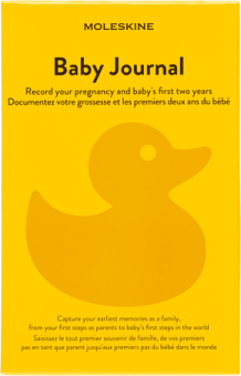 картинка Записная книжка Moleskine Passion Baby Journal, Large (13x21 см), желтая от магазина Молескинов