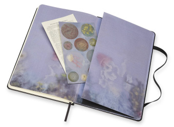 картинка Записная книжка Moleskine Studio Collection (в линейку), SONIA ALINS, Large (13х21см), черная от магазина Молескинов