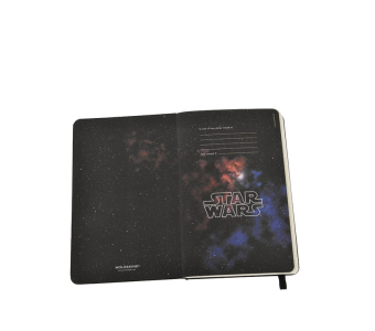 картинка Еженедельник Moleskine Star Wars (2013/2014), Large (13х21см), черный от магазина Молескинов