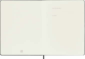 картинка Еженедельник Moleskine Classic (2024-2025), XLarge (19x25 см), черный от магазина Молескинов