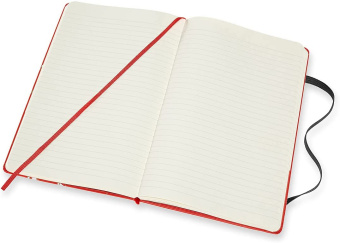 картинка Записная книжка Moleskine Limited Edition HELLO KITTY, (в линейку), Large (13x21 см), красная от магазина Молескинов