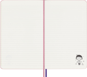 картинка Записная книжка Moleskine Limited Edition Asian Collection Momoko Sakura, в линейку, Large (13х21см), без подарочной упаковки от магазина Молескинов