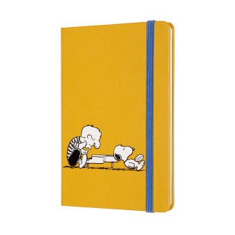 картинка Еженедельник Moleskine Peanuts (2021), Pocket (9x14 см), желтый от магазина Молескинов