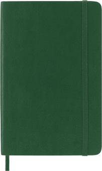 картинка Записная книжка Moleskine Classic (нелинованная), Pocket (9х14см), мягкая обложка, зеленая от магазина Молескинов