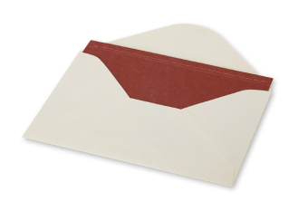 картинка Набор почтовый Moleskine Note Card (с конвертом), Large (11,5х17,5см), терракотовый от магазина Молескинов
