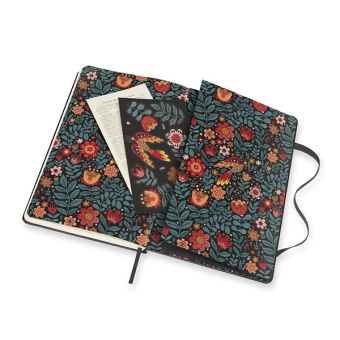 картинка Записная книжка Moleskine Studio Collection (в линейку), DINARA MIRTALIPOVA, Large (13х21см), черная от магазина Молескинов