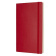 картинка Записная книжка Moleskine Classic Soft (мягкая обложка), нелинованная, Large (13x21см), красная от магазина Молескинов