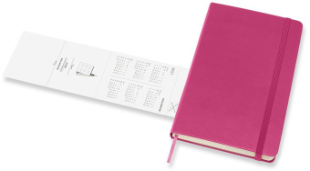 картинка Ежедневник Moleskine Classic 2022, Large (13x21 см), розовый от магазина Молескинов