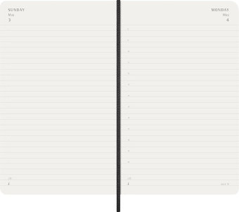 картинка Ежедневник Moleskine Classic Soft (мягкая обложка), 2026, Large (13x21 см), черный от магазина Молескинов