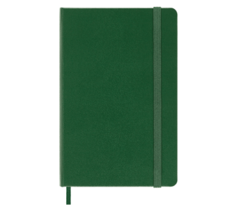 картинка Записная книжка Moleskine Classic (нелинованная), Pocket (9x14см), зеленая от магазина Молескинов